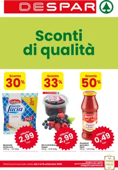 Anteprima del volantino Despar volantino valido a partire dal 03/09/2026