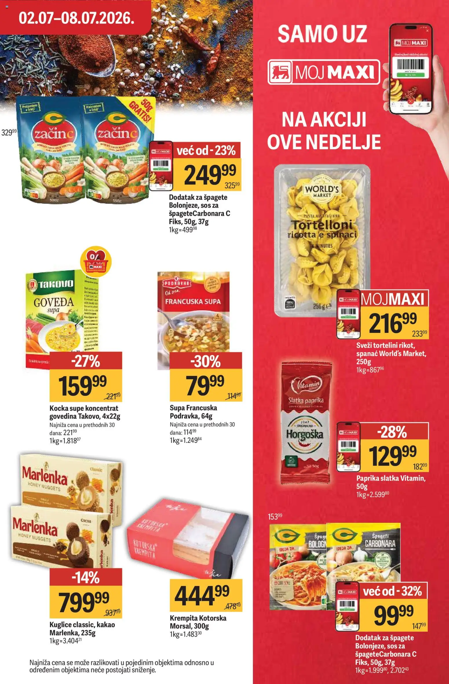Maxi katalog - važi od 02.07.2026 | Strana: 25