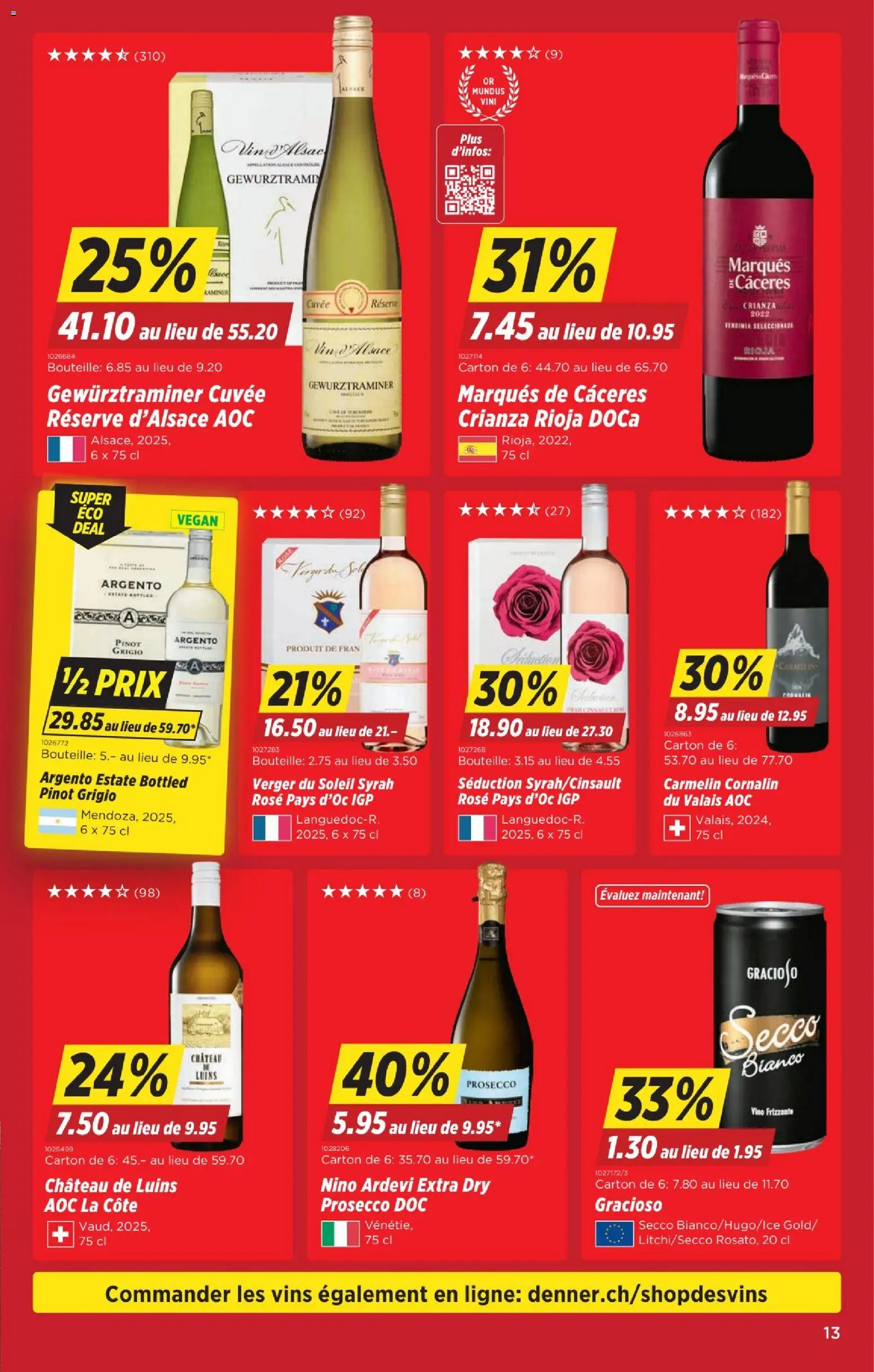Denner aktionen FR – gültig ab 20.08.2026 | Seite: 13 | Produkte: Prosecco
