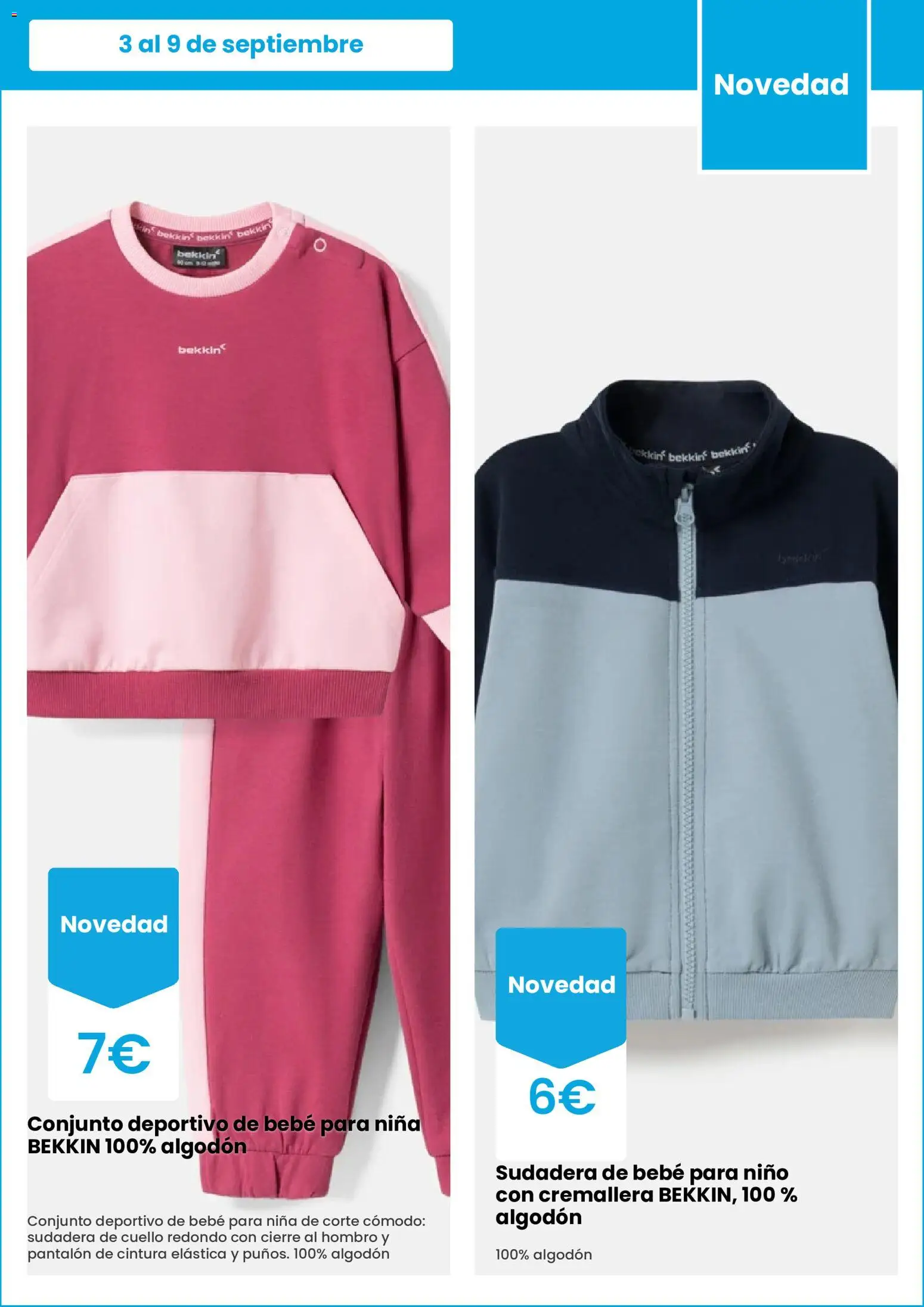 Pepco folleto │ válido desde el 03/09/2026 | Página: 6 | Productos: Sudadera, Algodón