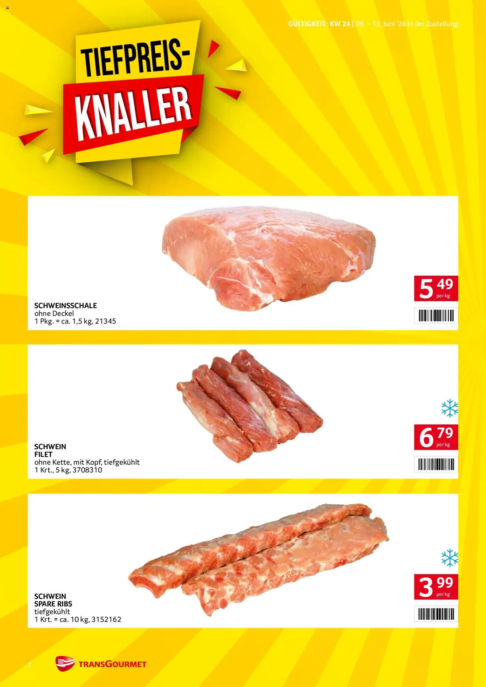 Transgourmet Zustellaktion gültig ab 08.06.2026 | Seite: 2