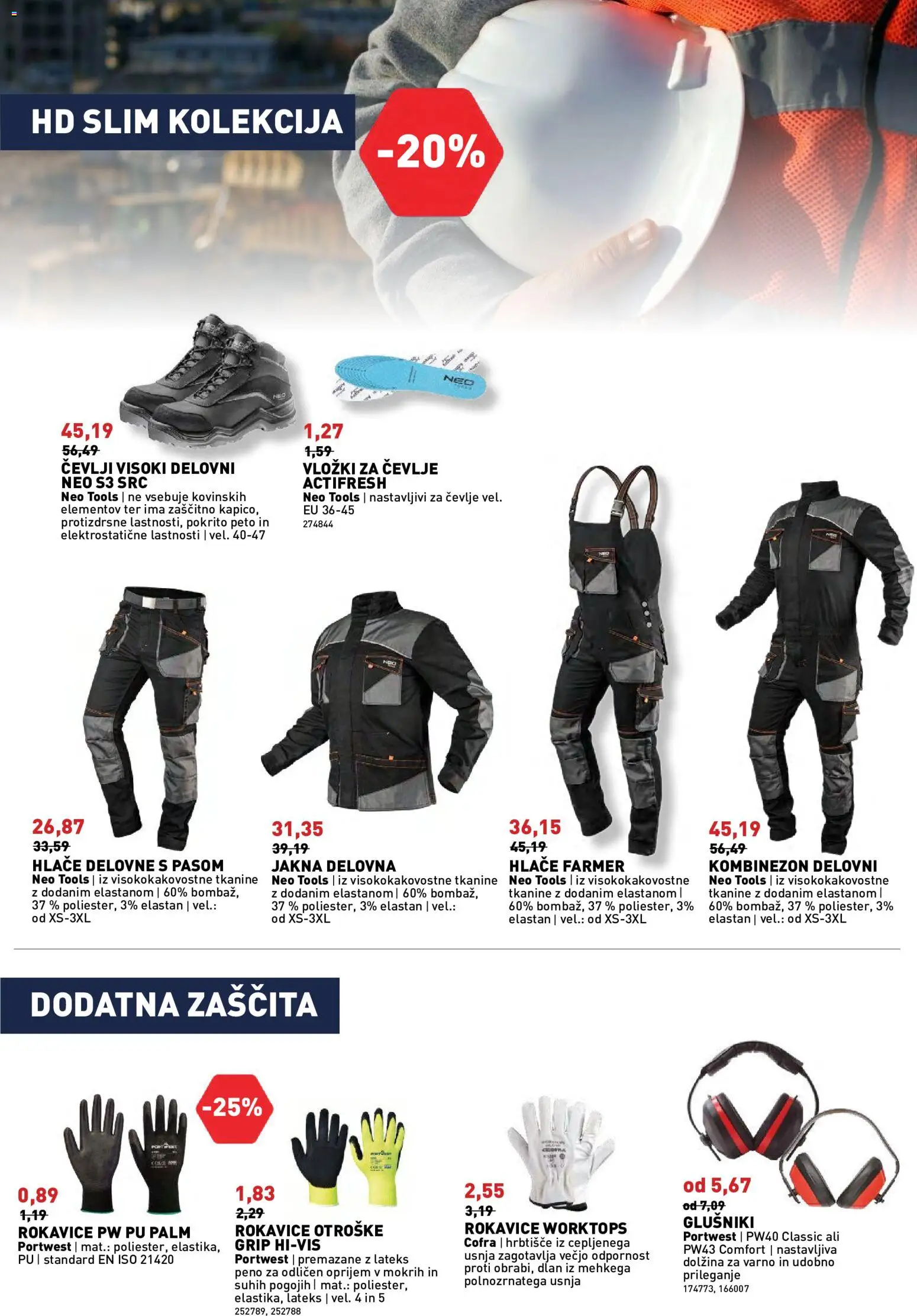 Novi Inpos katalog ponudbe – veljaven od 08.10.2026 | Stran: 22 | Izdelki: Vložki, Hlace, Cevlji, Rokavice