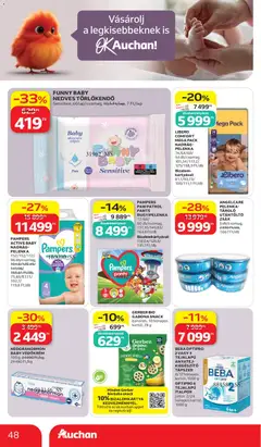 PAMPERS PAW PATROL PANTS BUGYIPELENKA, 72/66/ 60 db/csomag, 137,35/149,83/ 164,8 Ft/db - amely érvényes a következő dátumtól: 2026.07.02. | Oldal: 48