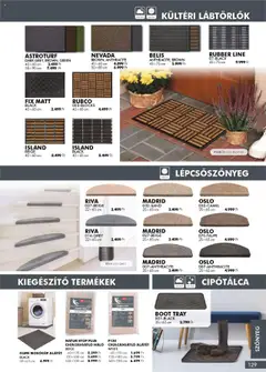 Diego Katalógus - amely érvényes a következő dátumtól: 2025.10.02. | Oldal: 129 | Termékek: Lépcsőszőnyeg, Mosógép, Püré, Cipőtálca