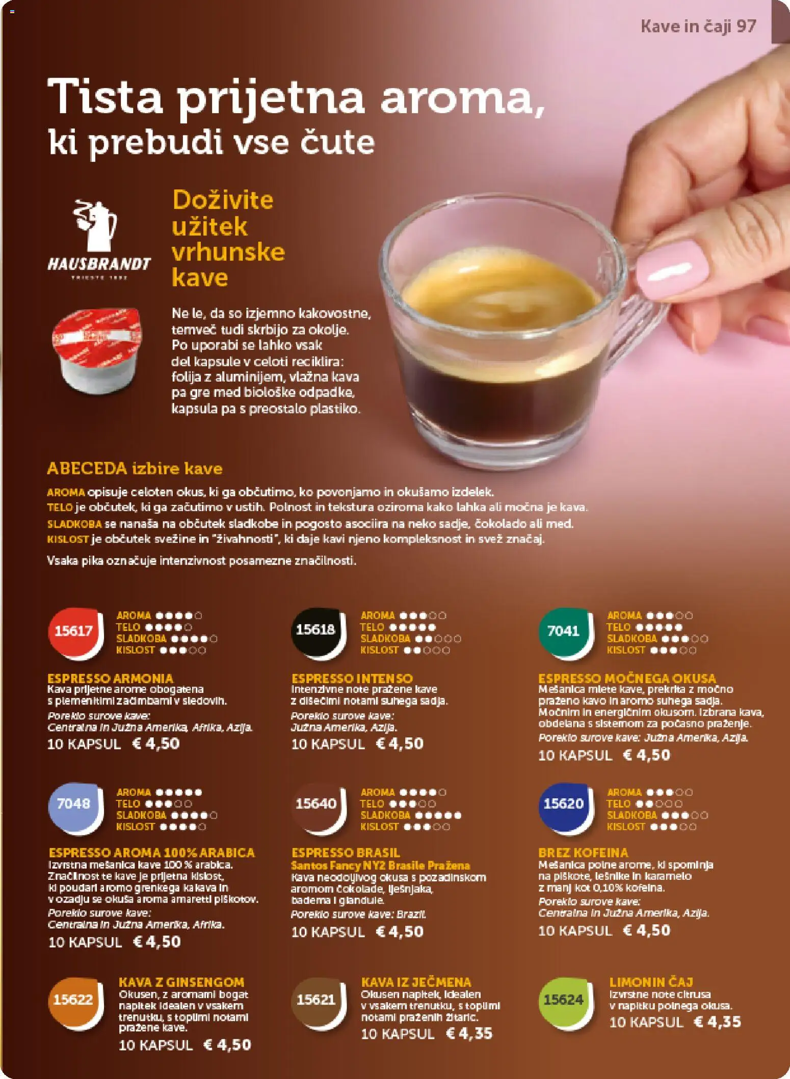 Novi Bofrost katalog ponudbe – veljaven od 01.02.2026 | Stran: 97 | Izdelki: Med, Kava, Caj, Folija