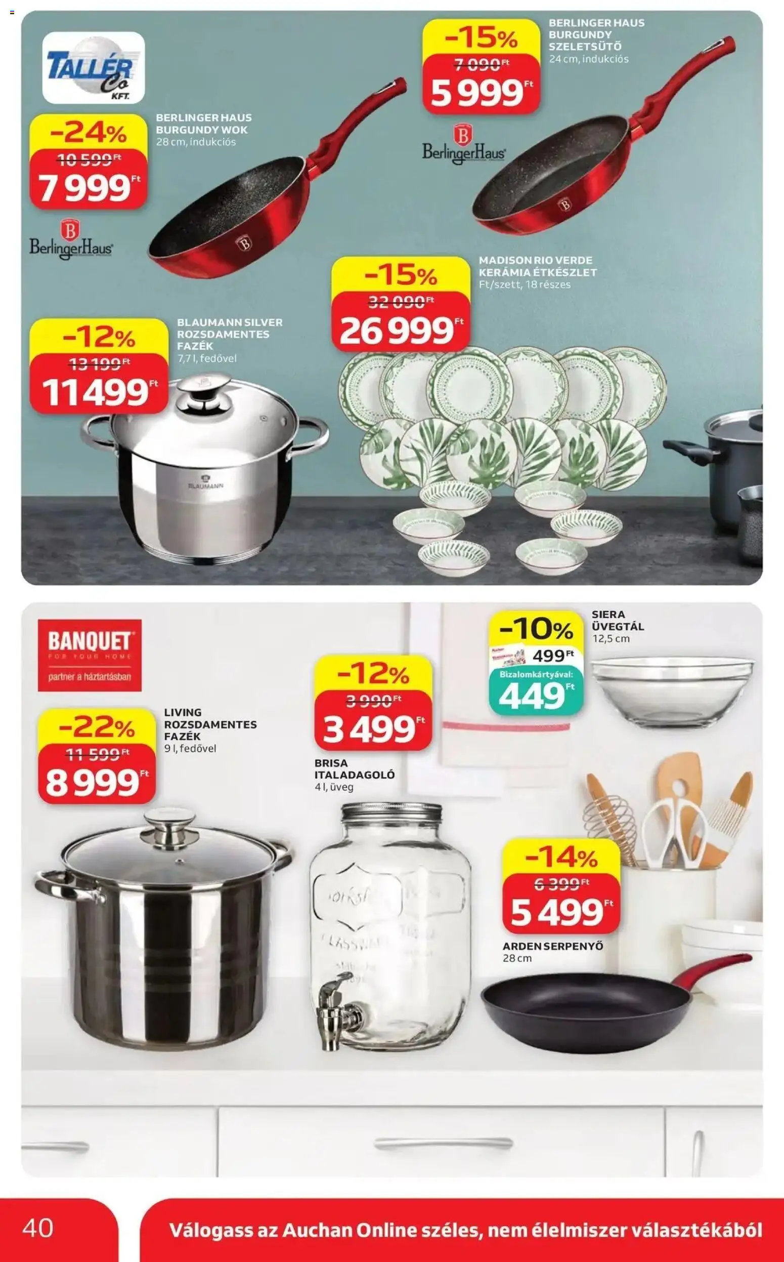 Auchan akciós ujság - amely érvényes a következő dátumtól: 30.04.2026 | Oldal: 40