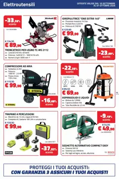 Anteprima del volantino Eurobrico volantino valido a partire dal 10/09/2026 | Pagina: 15 | Prodotti: Tubo, Idropulitrice, Alluminio, Batterie