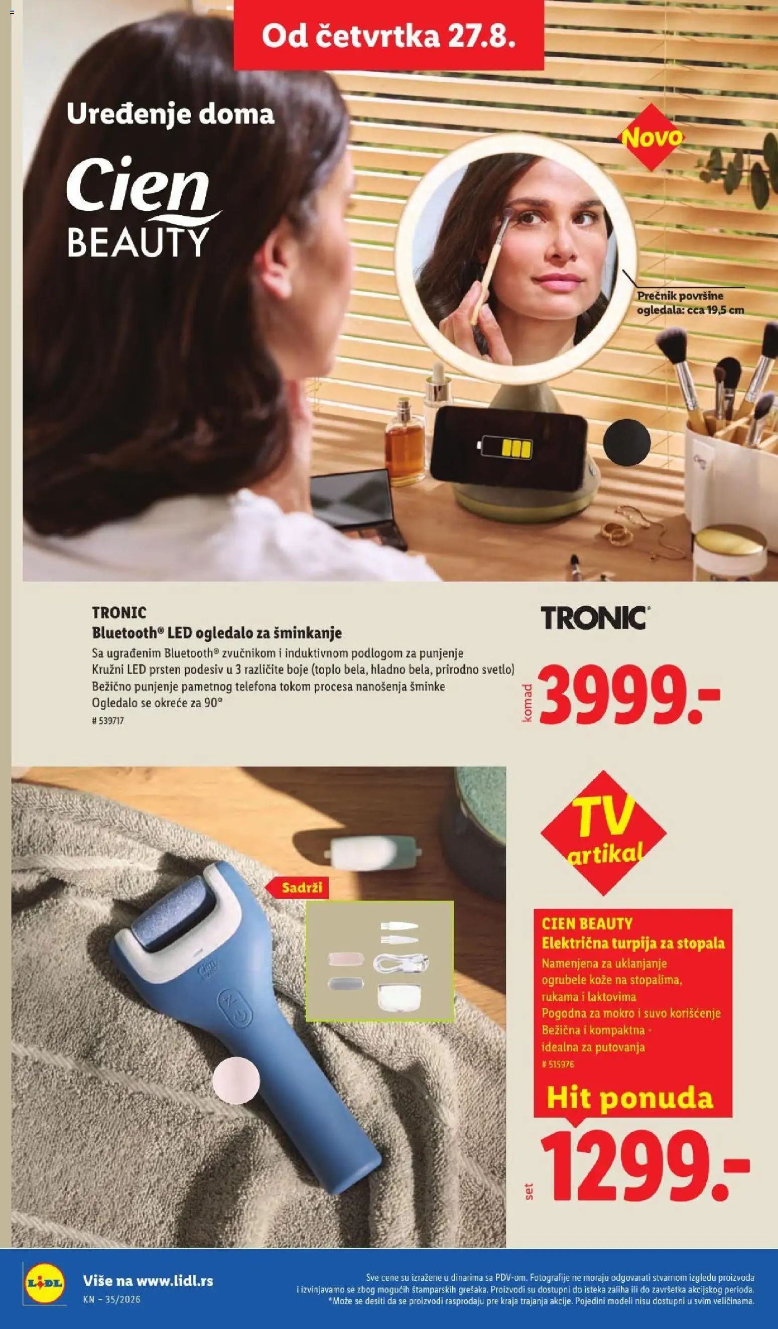 Lidl katalog - važi od 27.08.2026 | Strana: 74