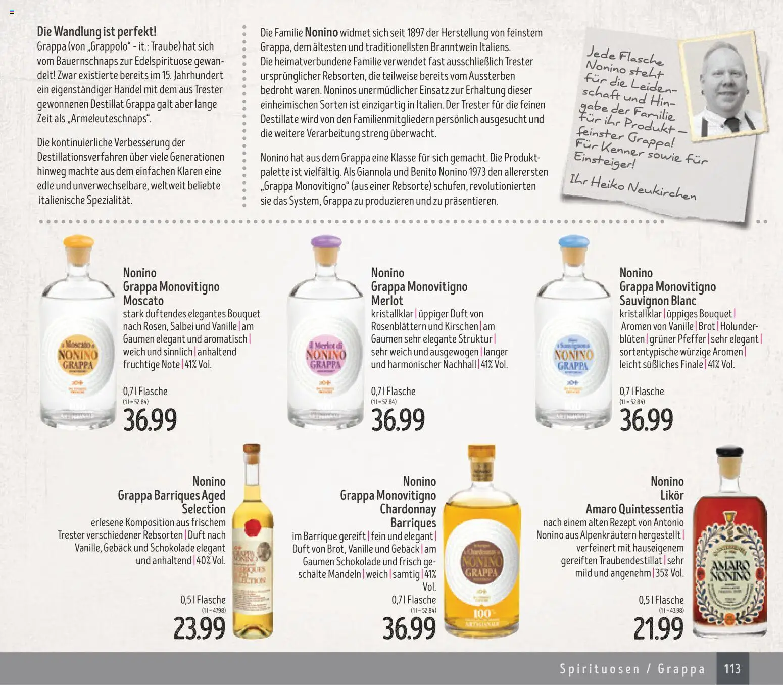 Edeka Struve Wein– und Spirituosen – gültig ab 14.11.2025 | Seite: 113 | Produkte: Schokolade, Merlot, Duft, Kirschen