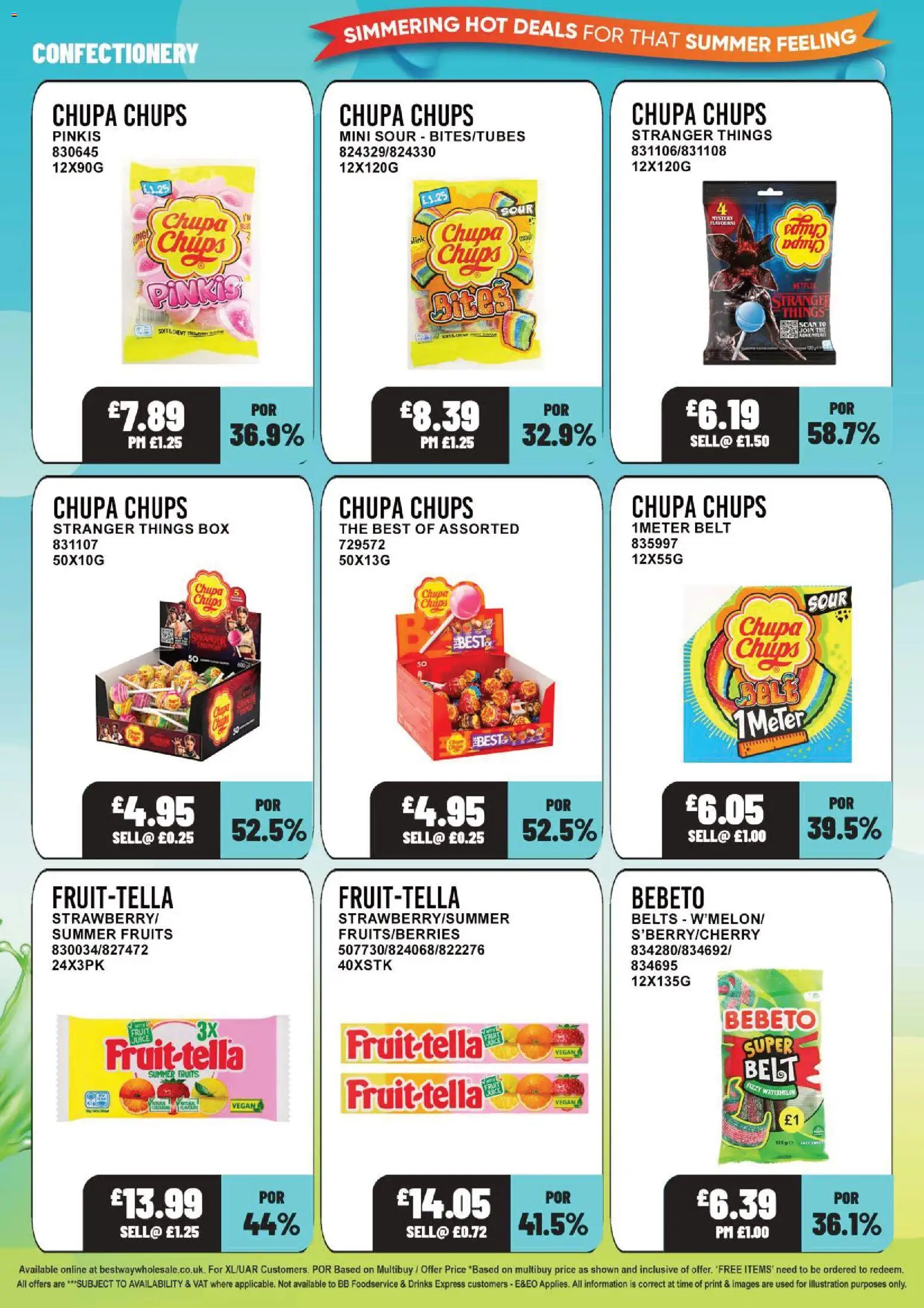 {H1} | Page: 11 | Products: Box, Chupa chups, Chips, Belt