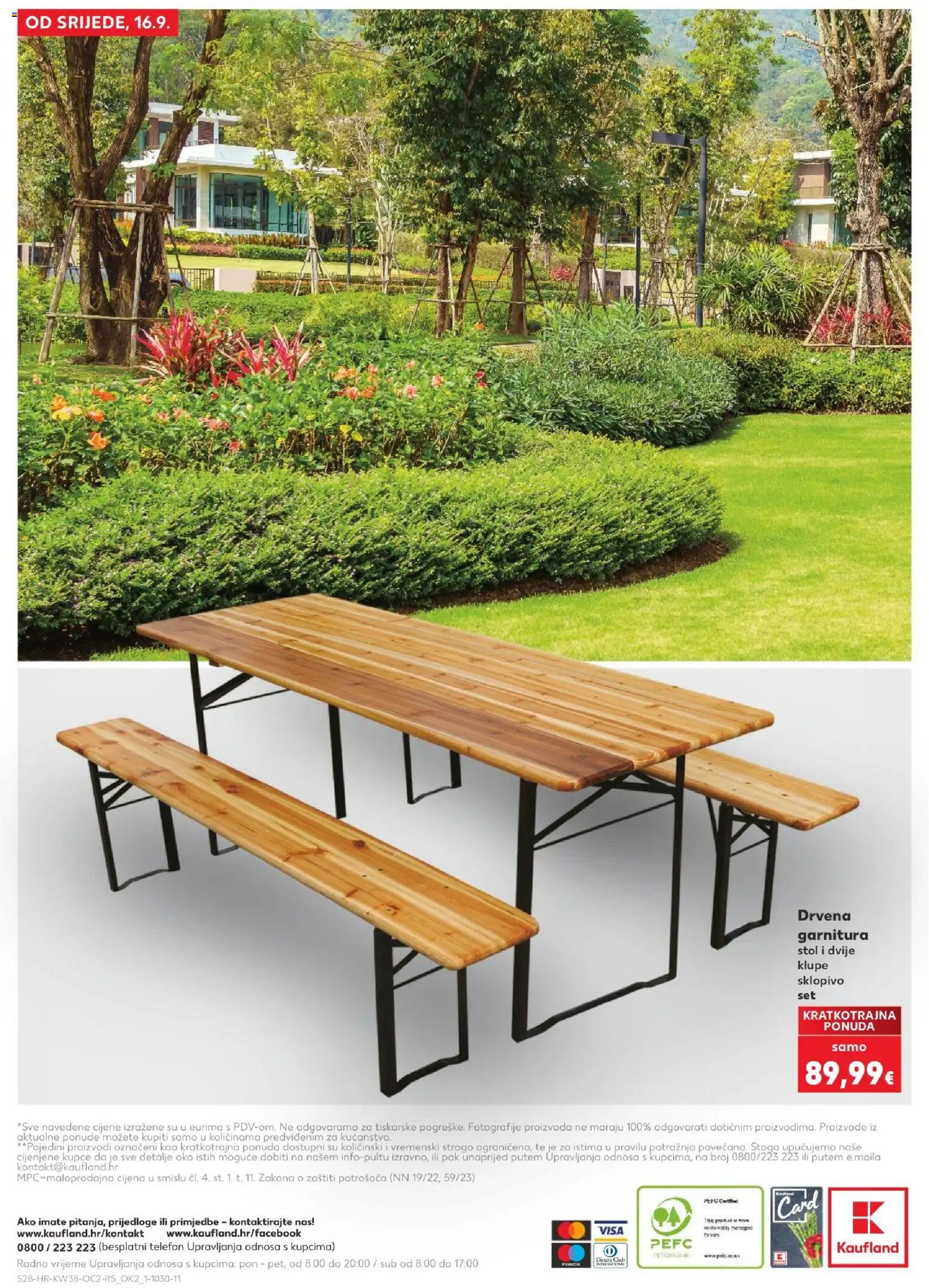 Kaufland katalog | vrijedi od 16.09.2026 | Stranica: 28 | Proizvodi: Stol, Telefon