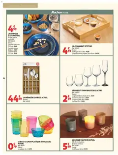 Auchan - Prévisualisation de LE BOL Ø 14 CM EN PLASTIQUE RÉUTILISABLE ACTUEL, Le gobelet 44 cl valide à partir de 01/09/2026 | Page: 24