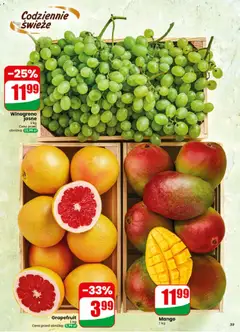 Pogląd oferty "Dino gazetka" - ważna od 24.06.2026 | Strona: 39 | Produkty: Mango, Winogrono