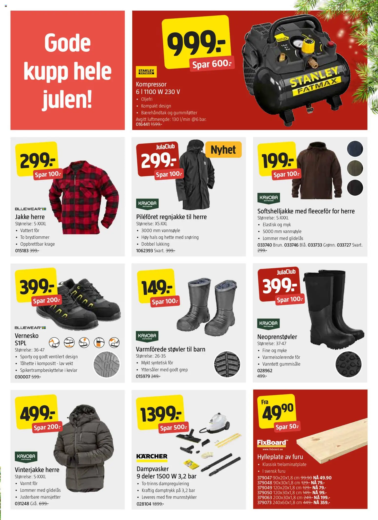 {H1} | Side: 5 | Produkter: Jakke, Kompressor, Vekt, Vinterjakke
