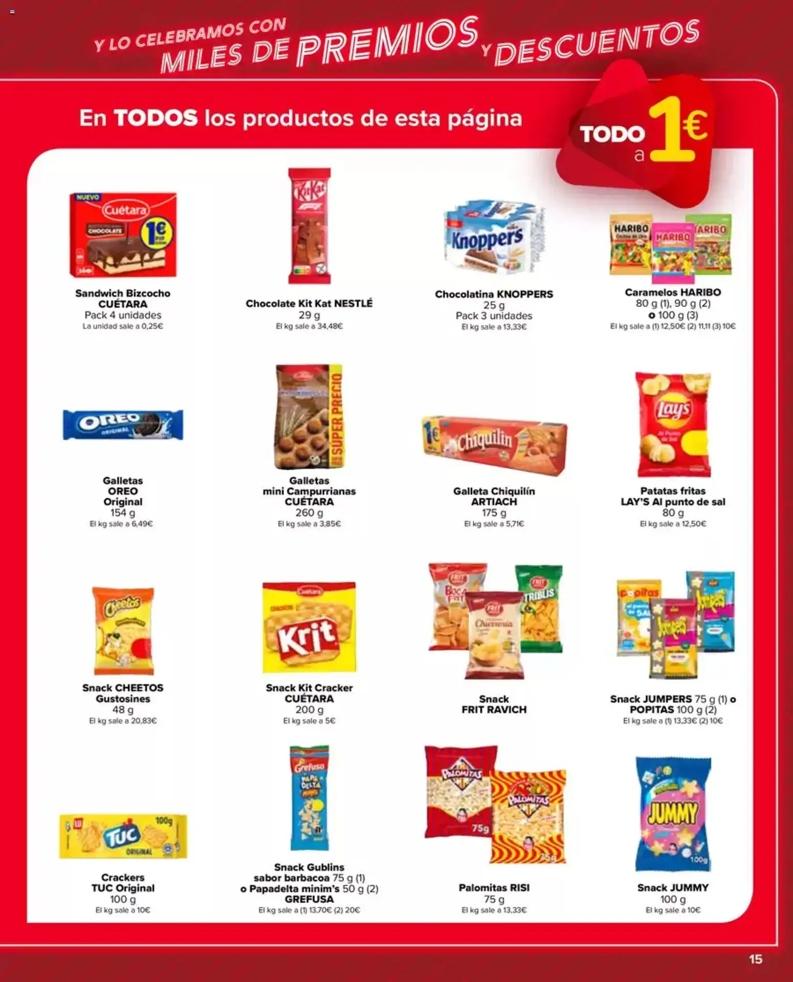 Carrefour Market folleto │ válido desde el 12.05.2026 | Página: 15 | Productos: Chocolate, Galletas, Bizcocho, Barbacoa