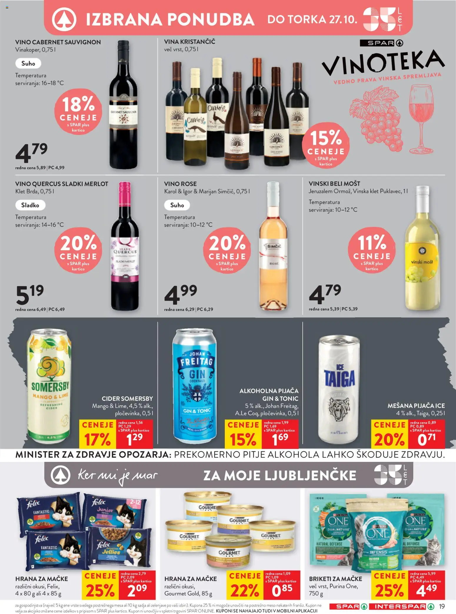 Novi Spar katalog ponudbe – veljaven od 21.10.2026 | Stran: 32
