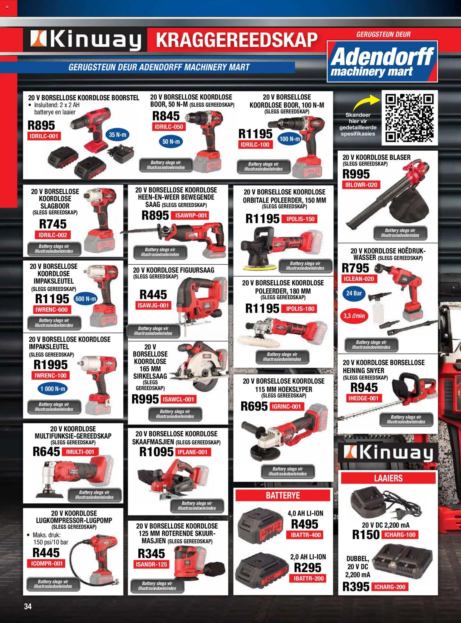 New Adendorff catalogue – valid from 01/09/2026 | Page: 36 | Products: Battery