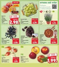 VEDRINI, Datulja svježa, Medjoul, 500 g, Zemlja porijekla, Izrael, MPC 2.5.2025=5,49€, (=1 kg 7,98€) - Pregled kataloga iz trgovine Kaufland, vrijedi od 08.07.2026 | Stranica: 3
