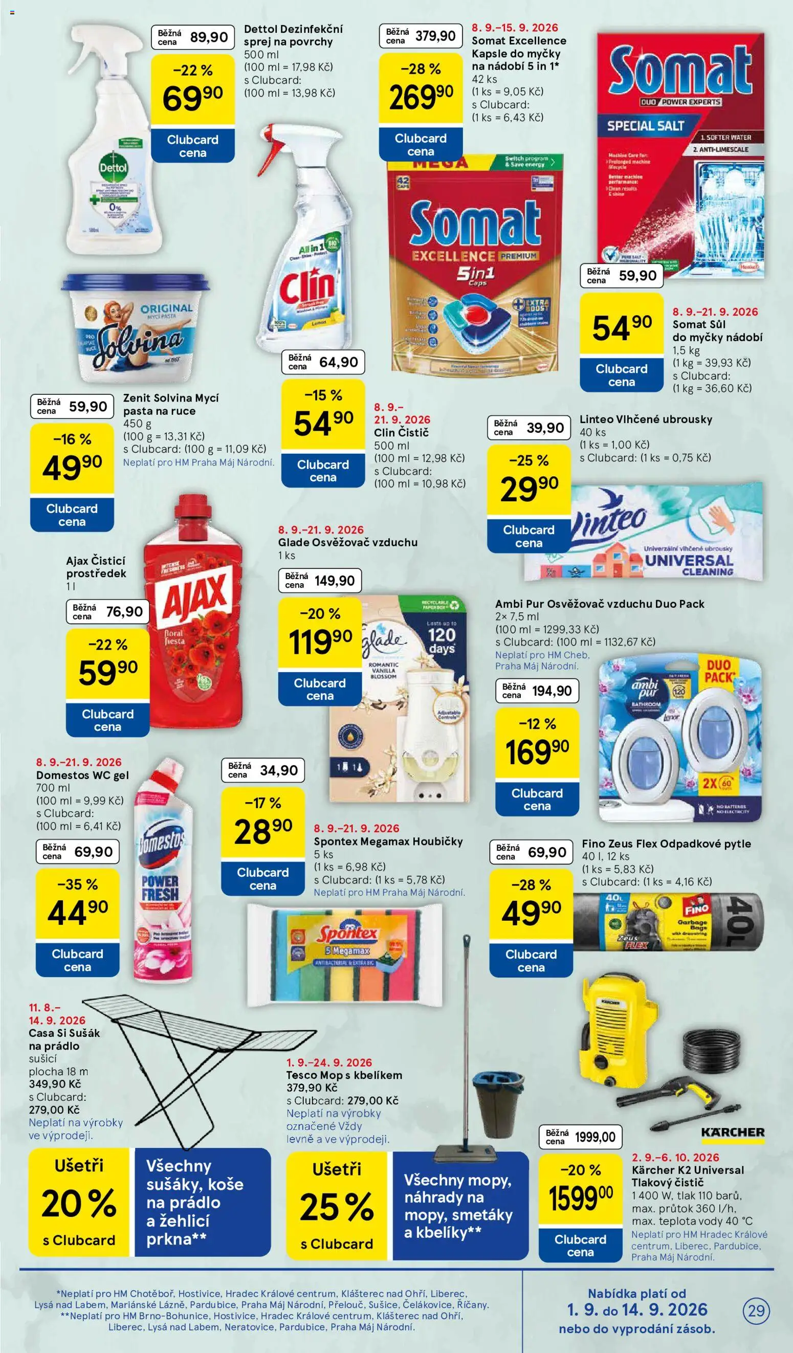 Tesco leták - Hypermarket od 09.09.2026 | Strana: 29