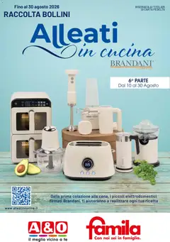 Anteprima del volantino Famila volantino Grandi Marche Alleati in cucina valido a partire dal 10/08/2026