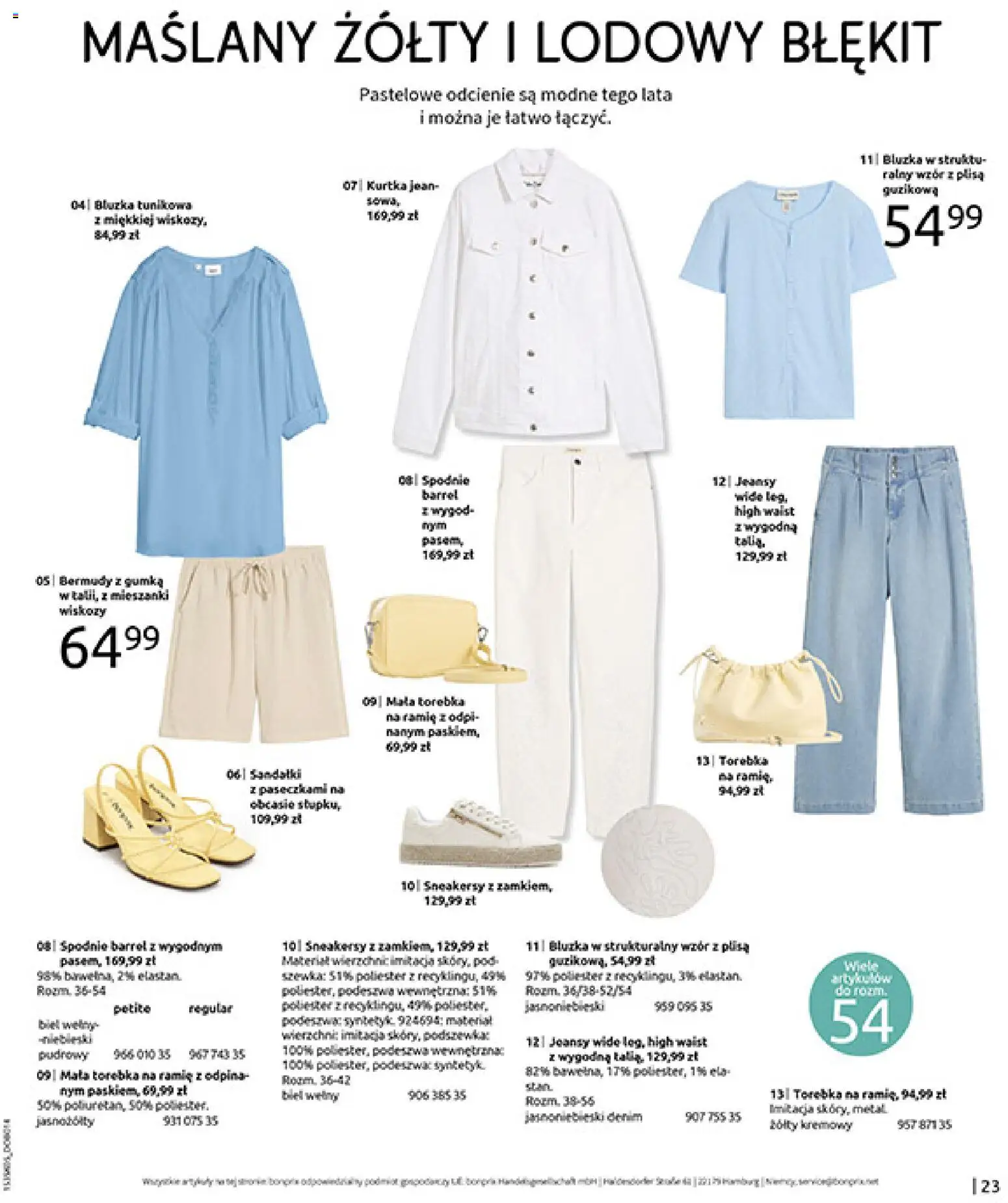 BonPrix Katalog od 18.05.2026 | Strona: 25 | Produkty: Bluzka, Kurtka, Spodnie, Torebka