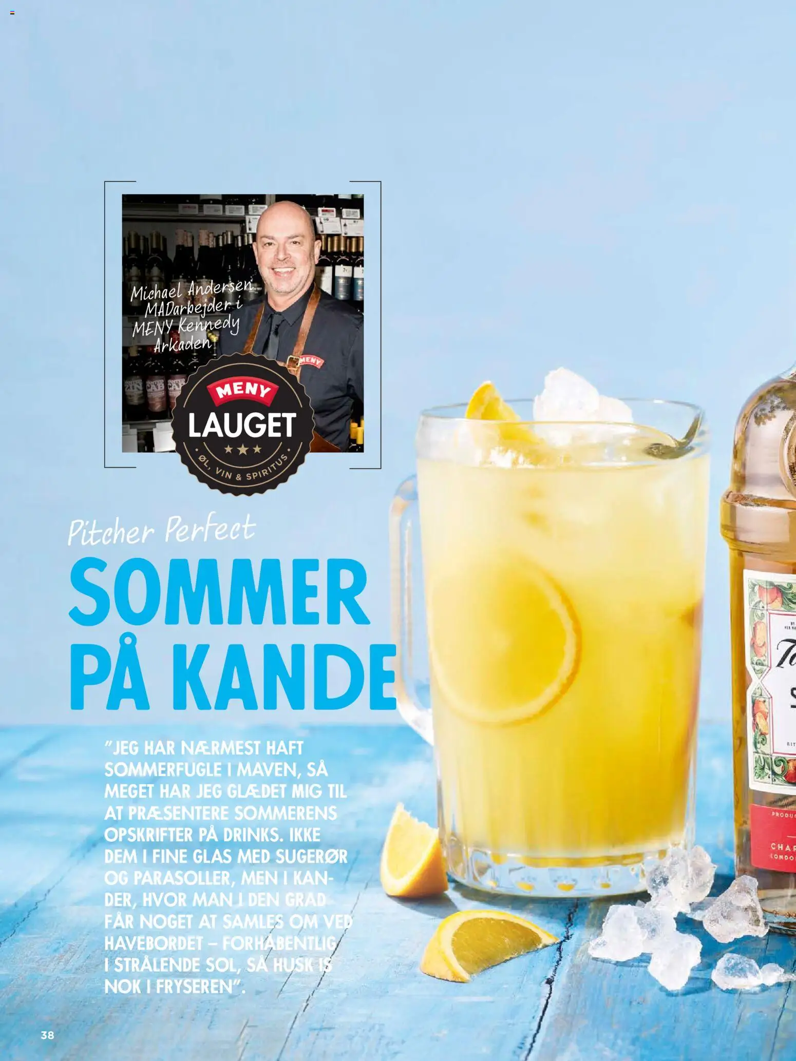 Meny tilbudsavis – gyldig fra 04.06.2026 | Side: 38 | Produkter: Vin, Is