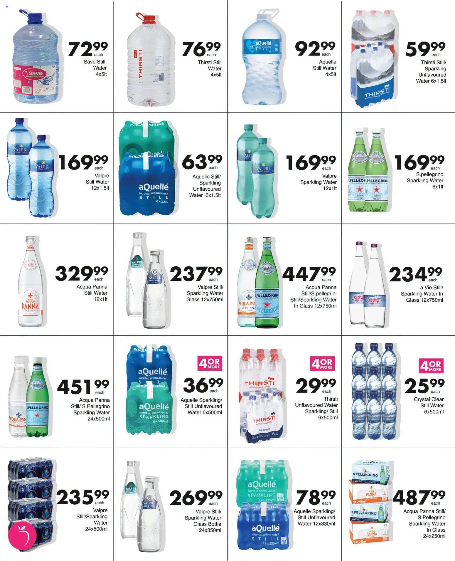 New Save catalogue – valid from 12/10/2026 | Page: 18 | Products: Water