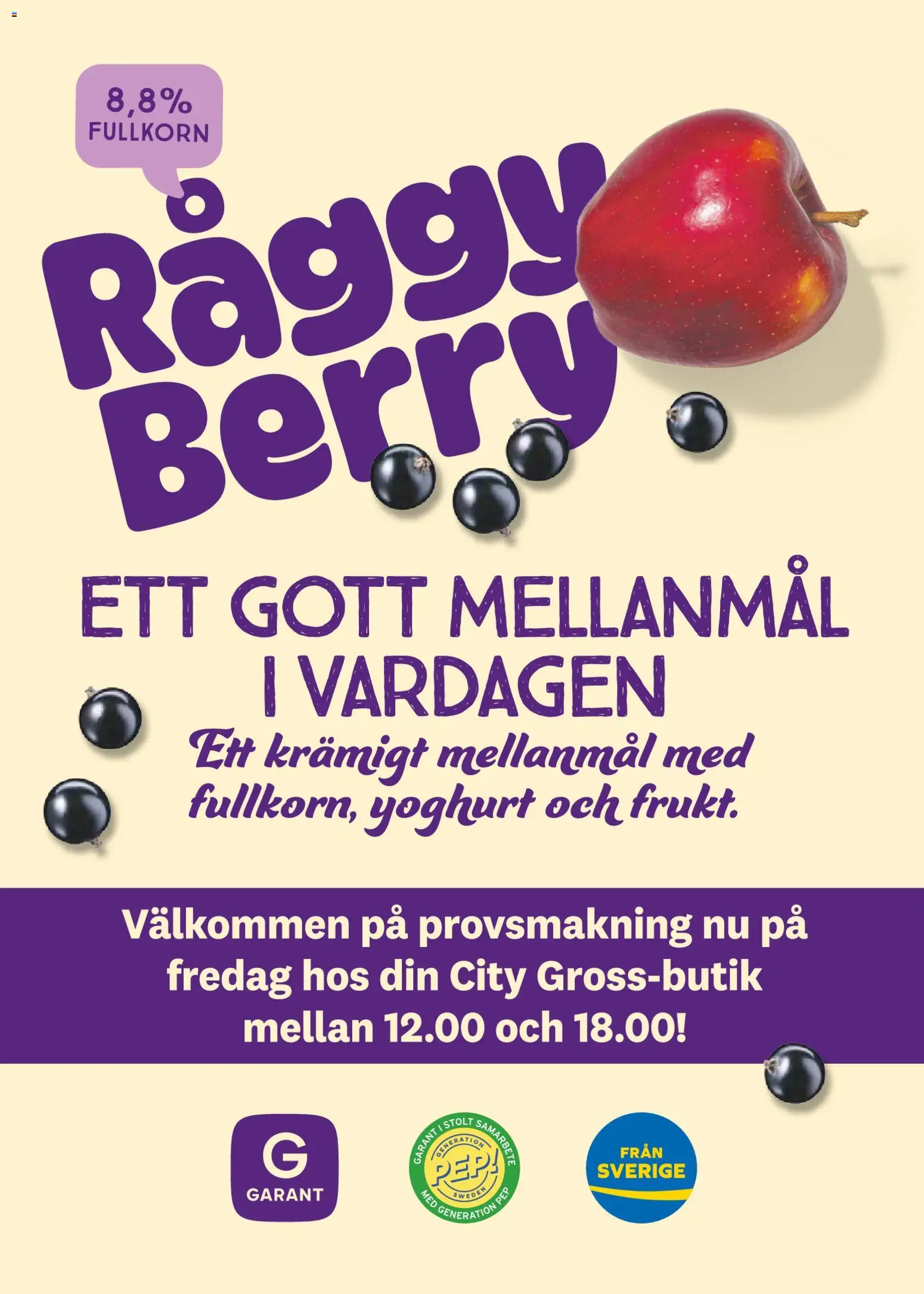 City Gross reklamblad aktuell från 01.06.2026 | Sida: 8 | Produkter: Yoghurt