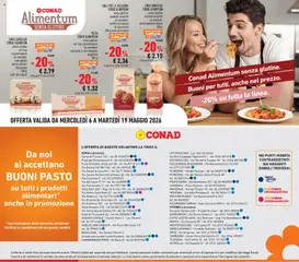 Anteprima del volantino Conad volantino valido a partire dal 06.05.2026 | Pagina: 27 | Prodotti: Pane, Cioccolato, Riso, Gelato