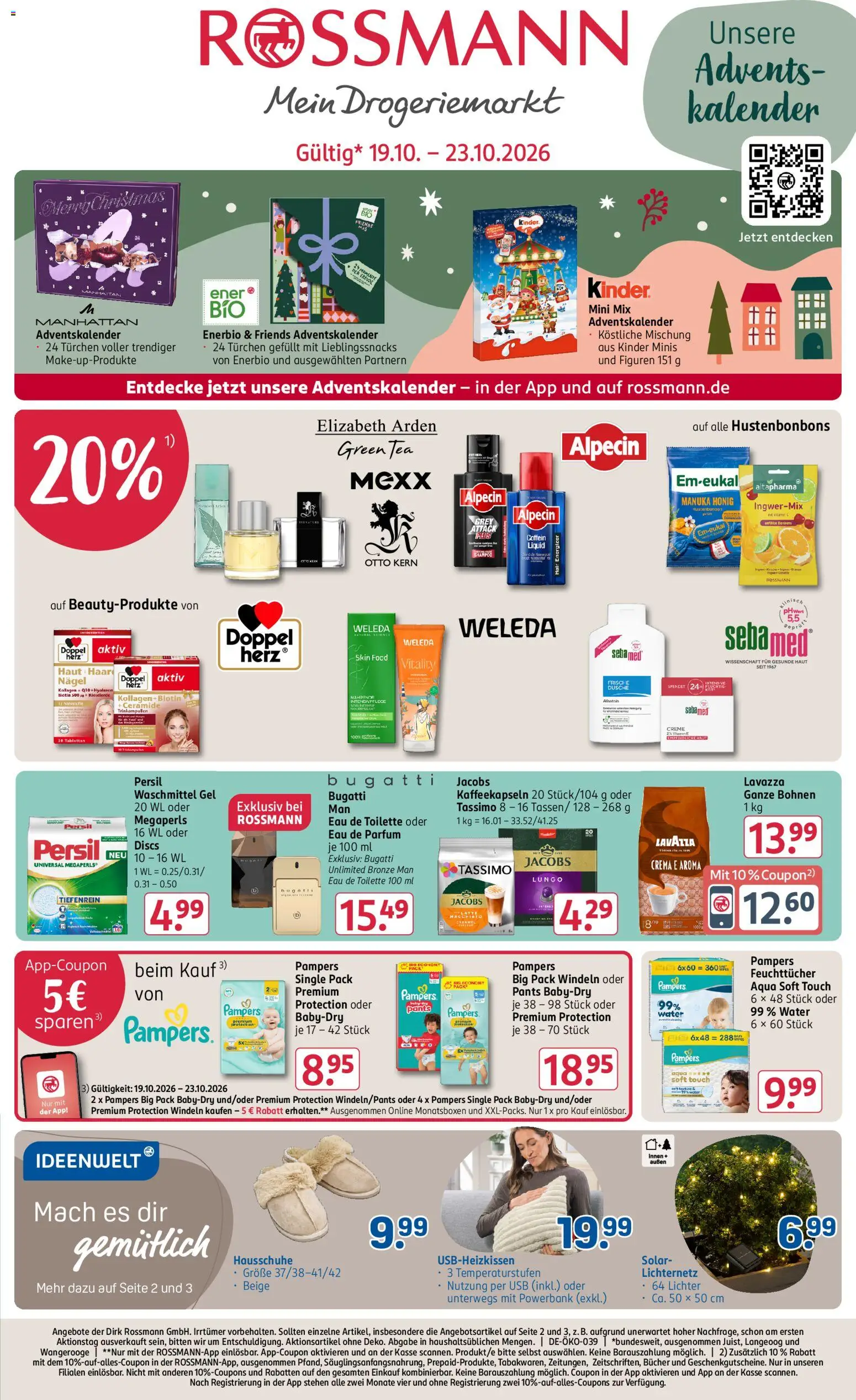 Rossmann Pre Black Week – gültig ab 19.10.2026 | Seite: 1