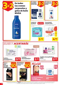 Vista previa Alcampo folleto válido desde el 10/09/2026 | Página: 18 | Productos: Tinte, Aceite, Crema, Compresas