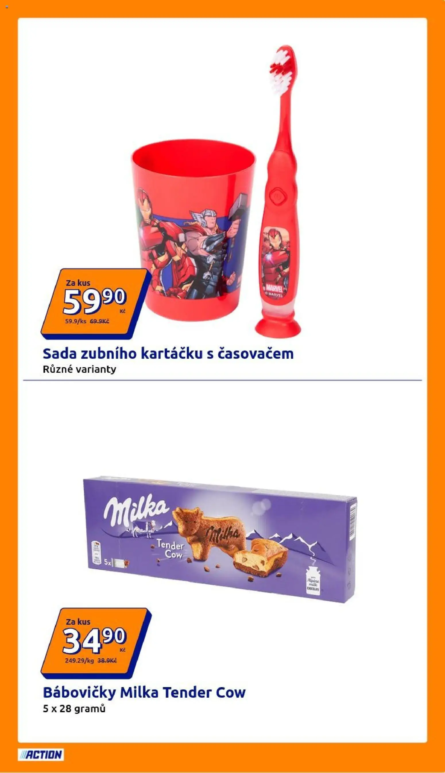 Action leták od 07.10.2026 | Strana: 15 | Produkty: Milka