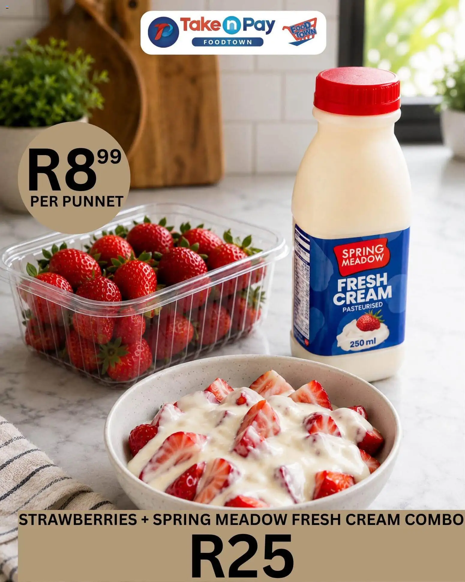 New Take n Pay catalogue – valid from 28/08/2026 | Page: 13 | Products: Meadow, Strawberries, Cream