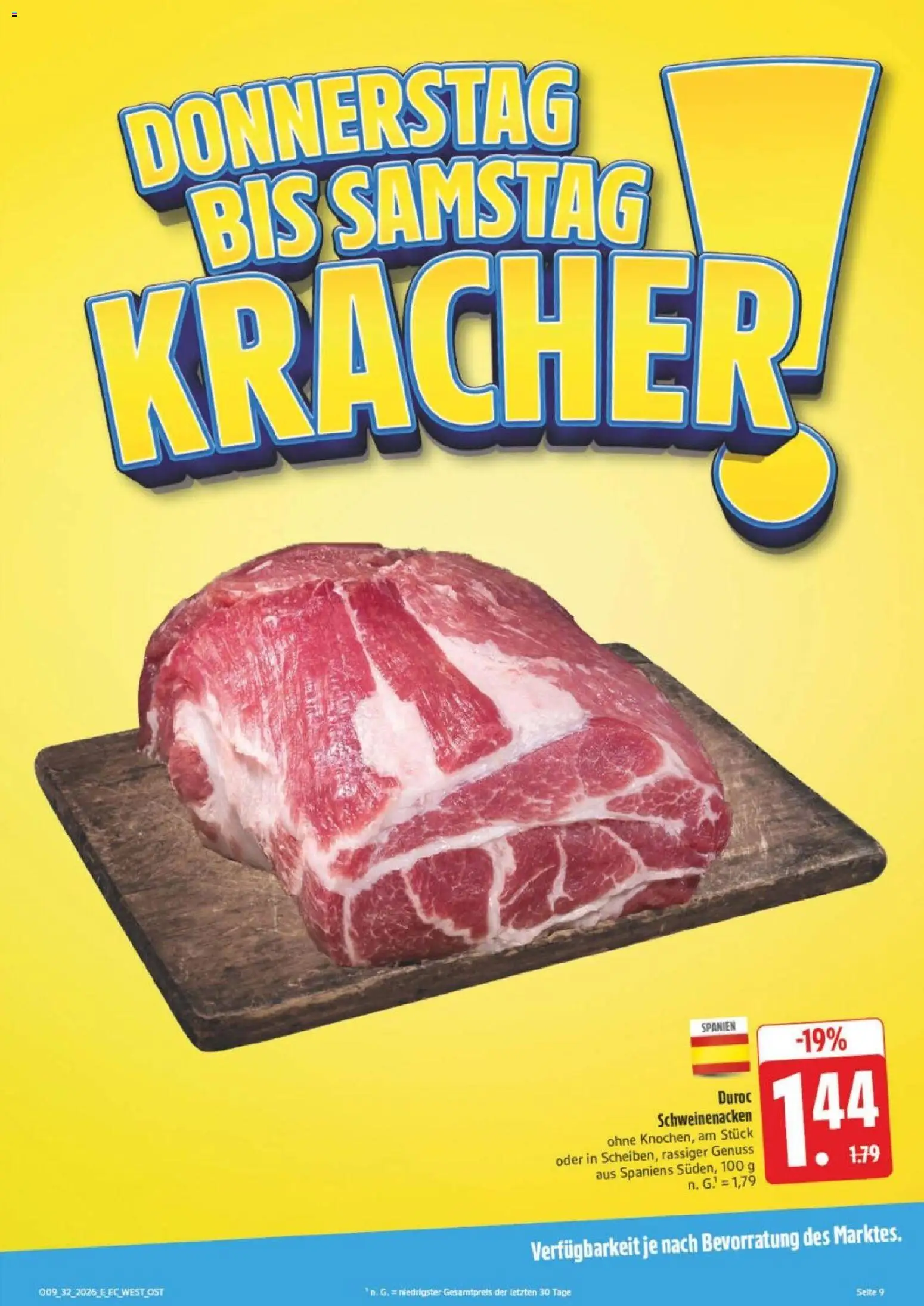 Edeka Prospekt Leipzig – gültig ab 03.08.2026 | Seite: 37 | Produkte: Schweinenacken