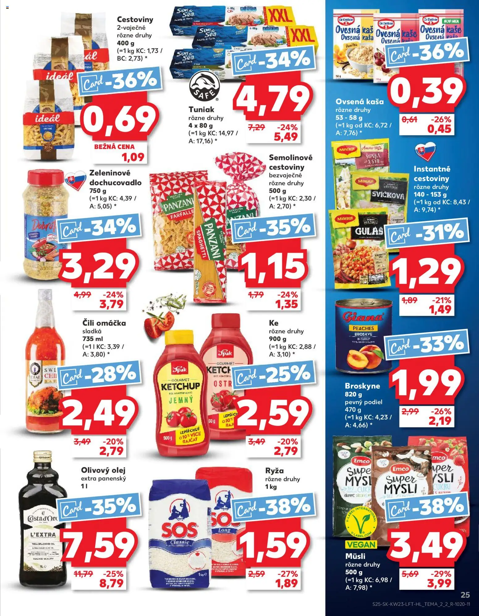 Nové Kaufland akcie – leták je platný od 04.06.2026 | Strana: 25