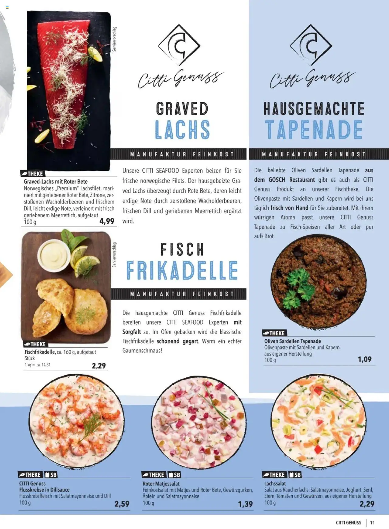 CITTI tilbudsavis – gyldig fra 15.10.2025 | Side: 11 | Produkter: Salat, Oliven
