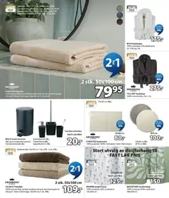Forhåndsvisning av JYSK kundeavis gyldig fra 24/08/2026 | Side: 14 | Produkter: Badekåpe, 1, Søppelbøtte, Badematte