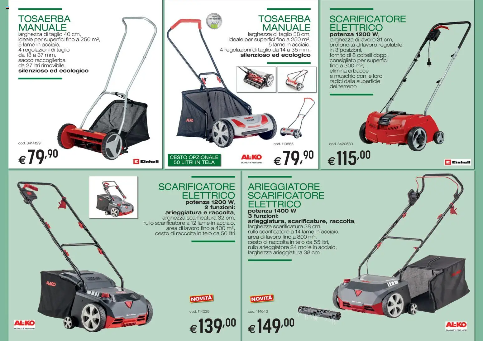 Volantino Brico OK del 05/03/2026 | Pagina: 8 | Prodotti: Rullo, Taglio, Coltelli
