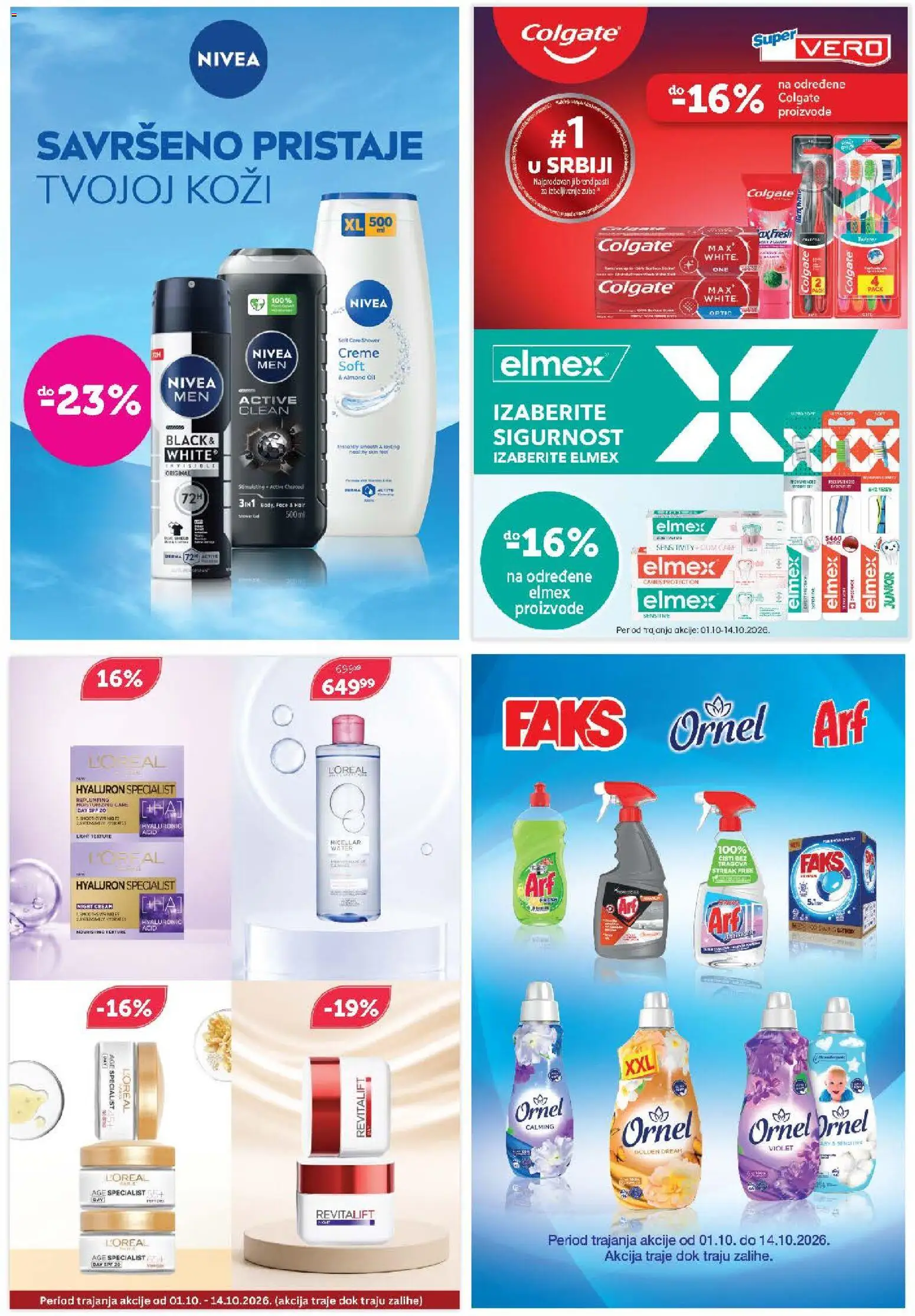 SuperVERO katalog - važi od 01.10.2026 | Strana: 28 | Proizvode: Colgate, Nivea