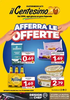 Anteprima del volantino Il Centesimo volantino valido a partire dal 05.06.2026