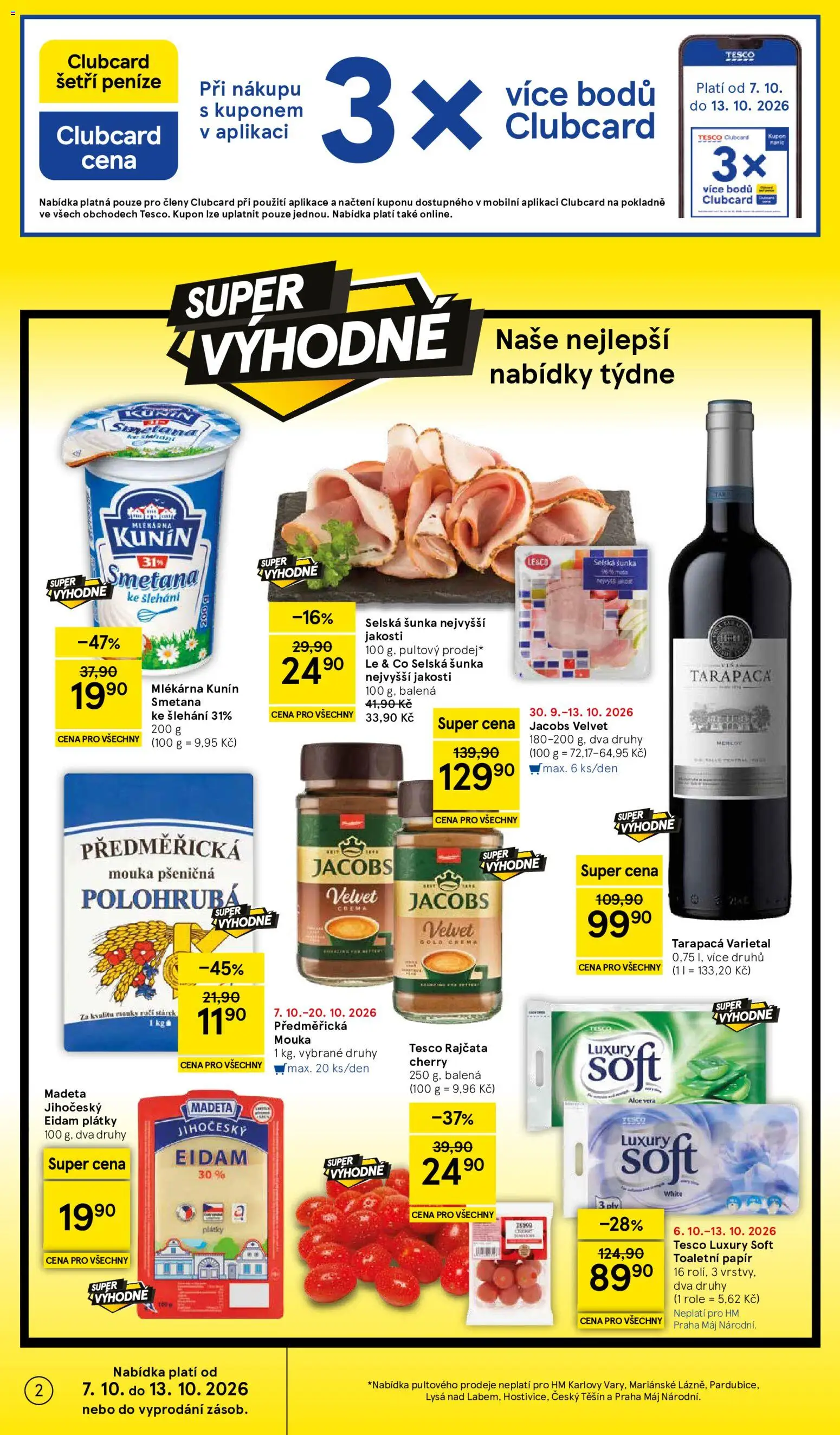 Tesco leták - Hypermarket od 07.10.2026 | Strana: 2