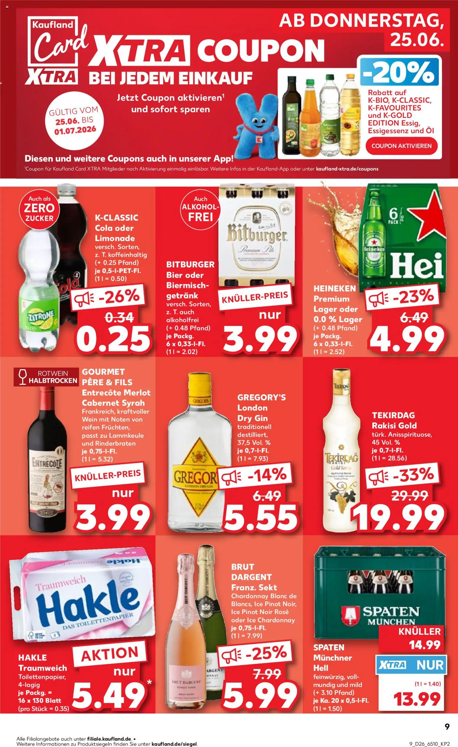 {H1} | Pagina: 9 | Producten: Bier, Gin, Noten, Limonade