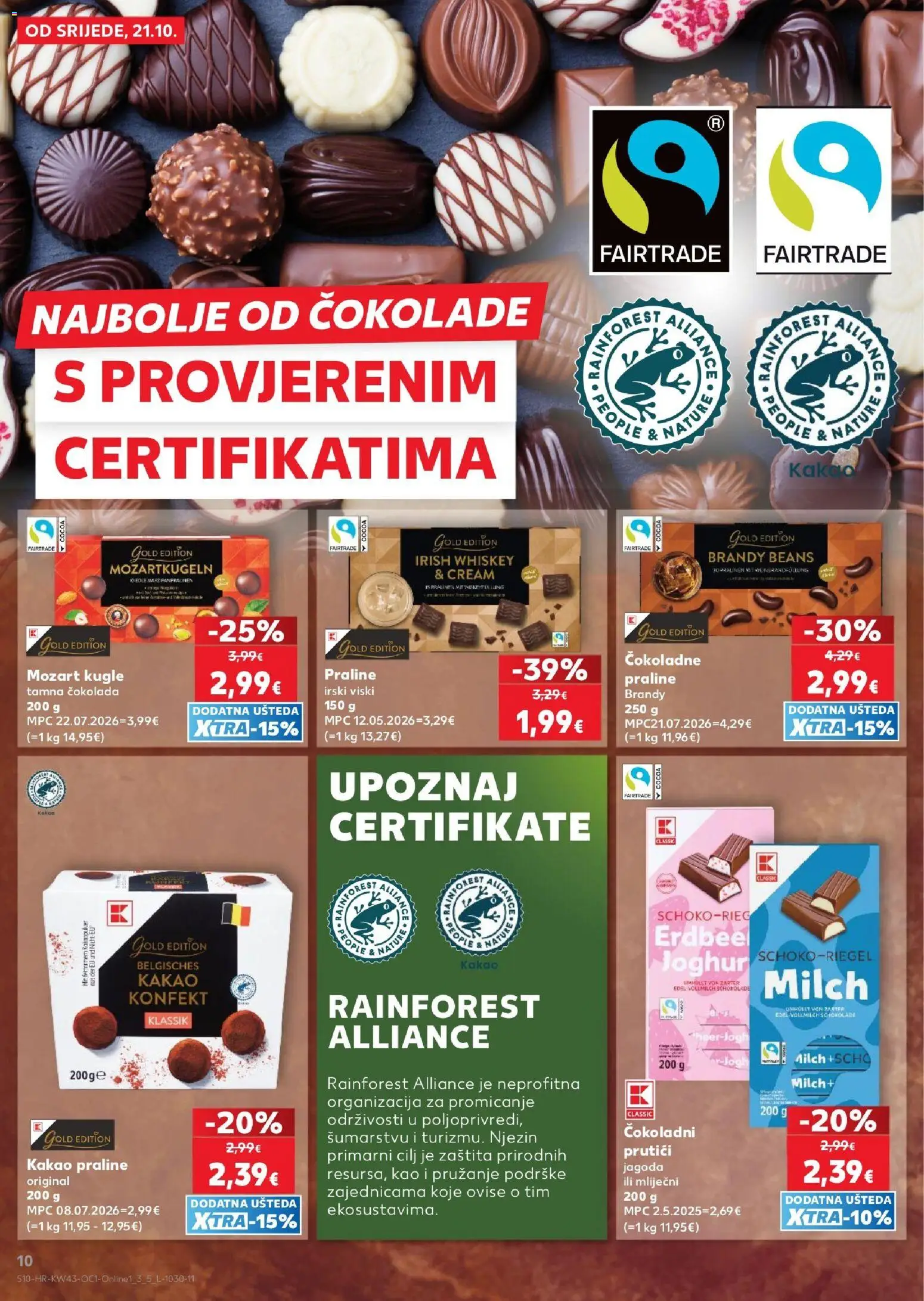Kaufland katalog | vrijedi od 21.10.2026 | Stranica: 10 | Proizvodi: Zemlja, Grožđe, Kruška, Datulja