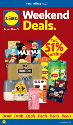 Lidl folder - Weekenddeals - Voorbeeld van een folder van Lidl, geldig van 28-08-2026