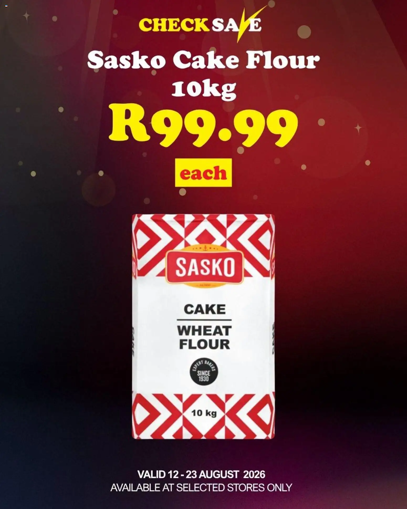 New Check Save catalogue – valid from 12/08/2026 | Page: 6 | Products: Cake, Flour