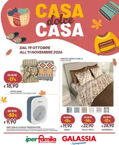 Anteprima del volantino Galassia volantino Casa Dolce Casa valido a partire dal 19/10/2026