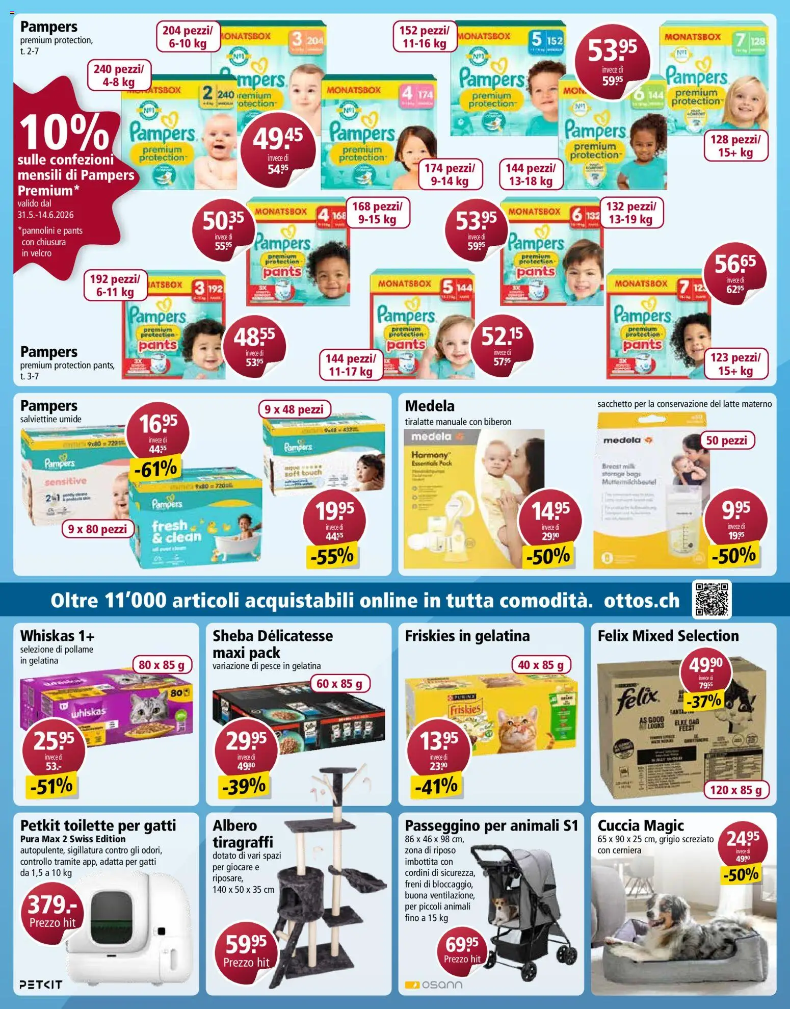 Otto's aktionen IT – gültig ab 30.06.2026 | Seite: 10 | Produkte: Toilette, Pampers