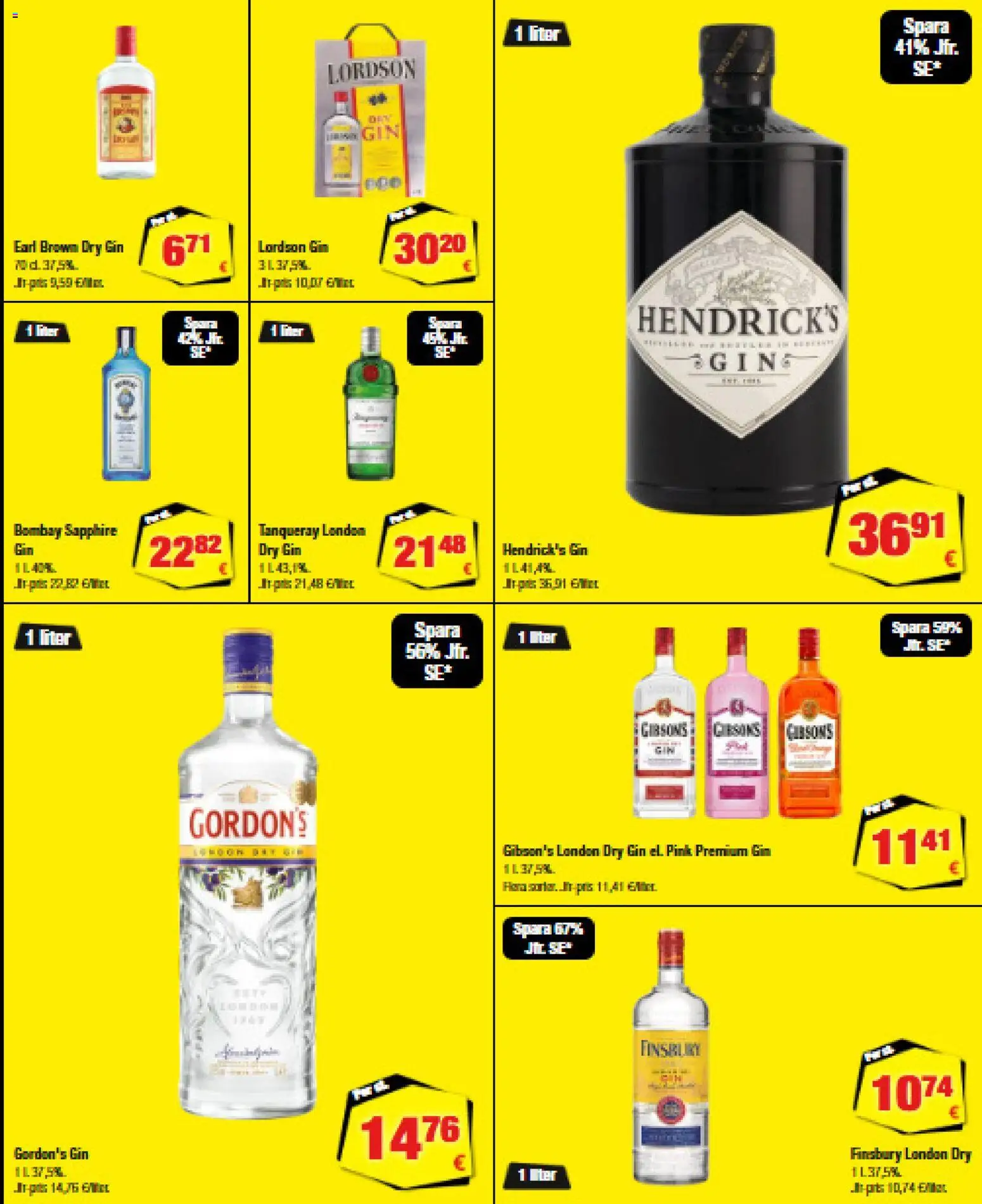 Calle tilbudsavis – gyldig fra 24/06/2026 | Side: 9 | Produkter: Nuggets de frango, Gin