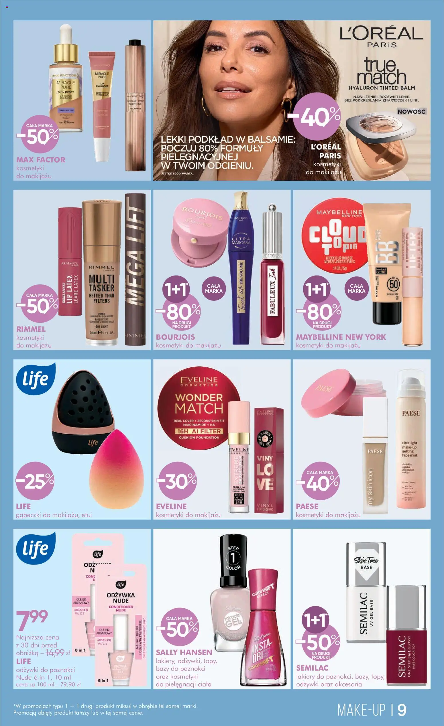 Super-pharm gazetka od 19.09.2026 | Strona: 9 | Produkty: Top, Kosmetyki, Olejek arganowy, Odżywka