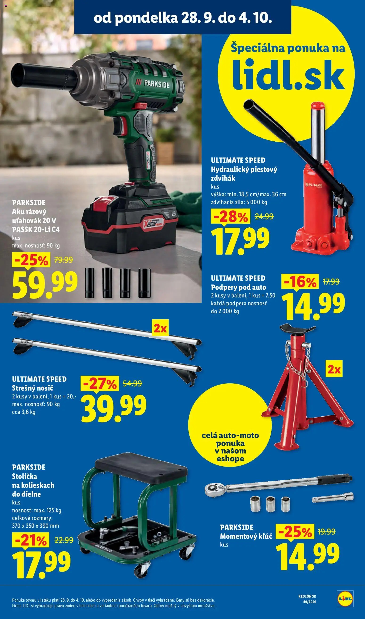 Nové Lidl akcie – leták je platný od 28.09.2026 | Strana: 11